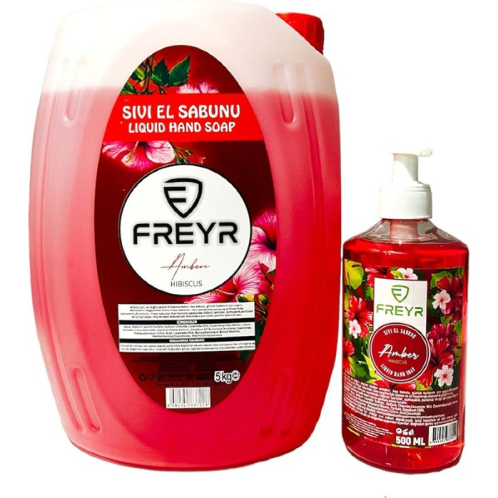 Freyr Sıvıel Sabunu 5 Lt Kalıcı Amber Parfümlü (500ml ) El Bakımı Fiyatı