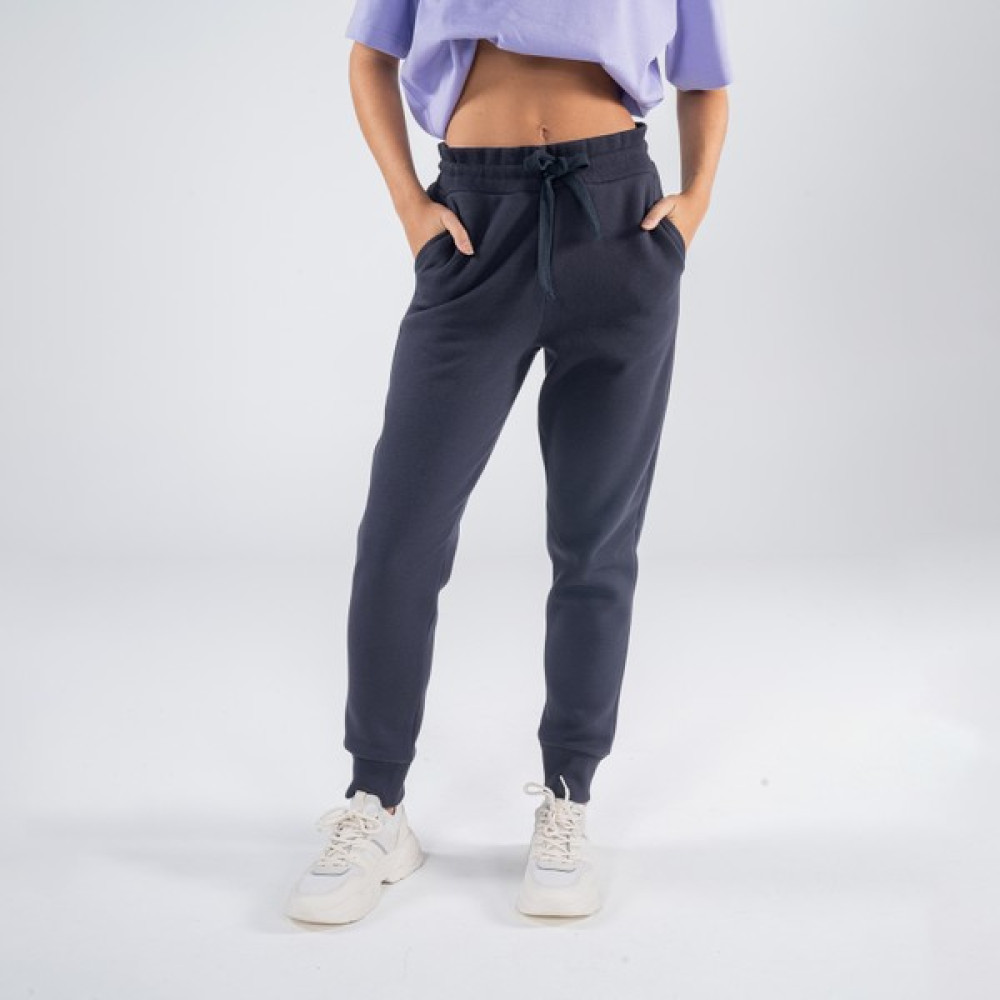 Friday Offset Agar Kadın Koyu Mavi Cepli Lastikli Jogger Pantalon Eşofman Altı Kadın Eşofman Fiyatı