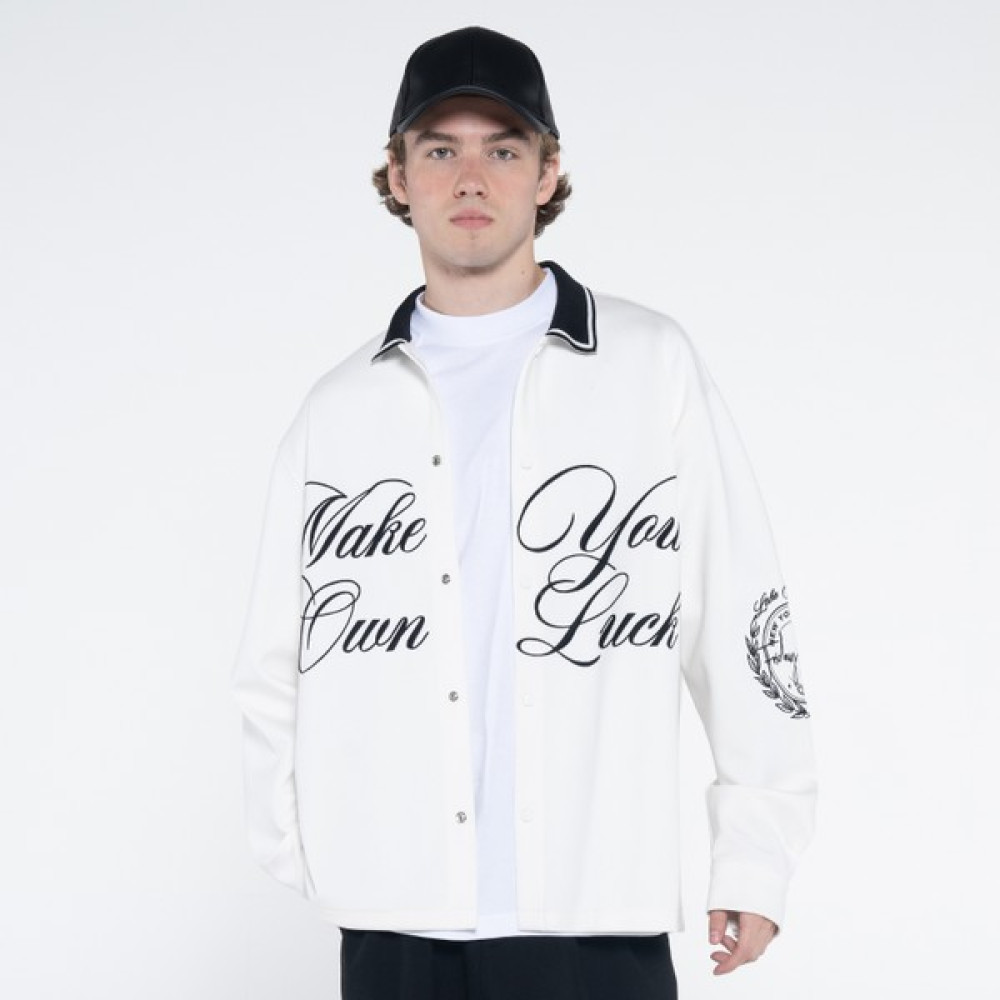 Friday Offset Denis Erkek Off White Ekstra Oversize Gömlek Ceket Erkek Gömlek Fiyatı