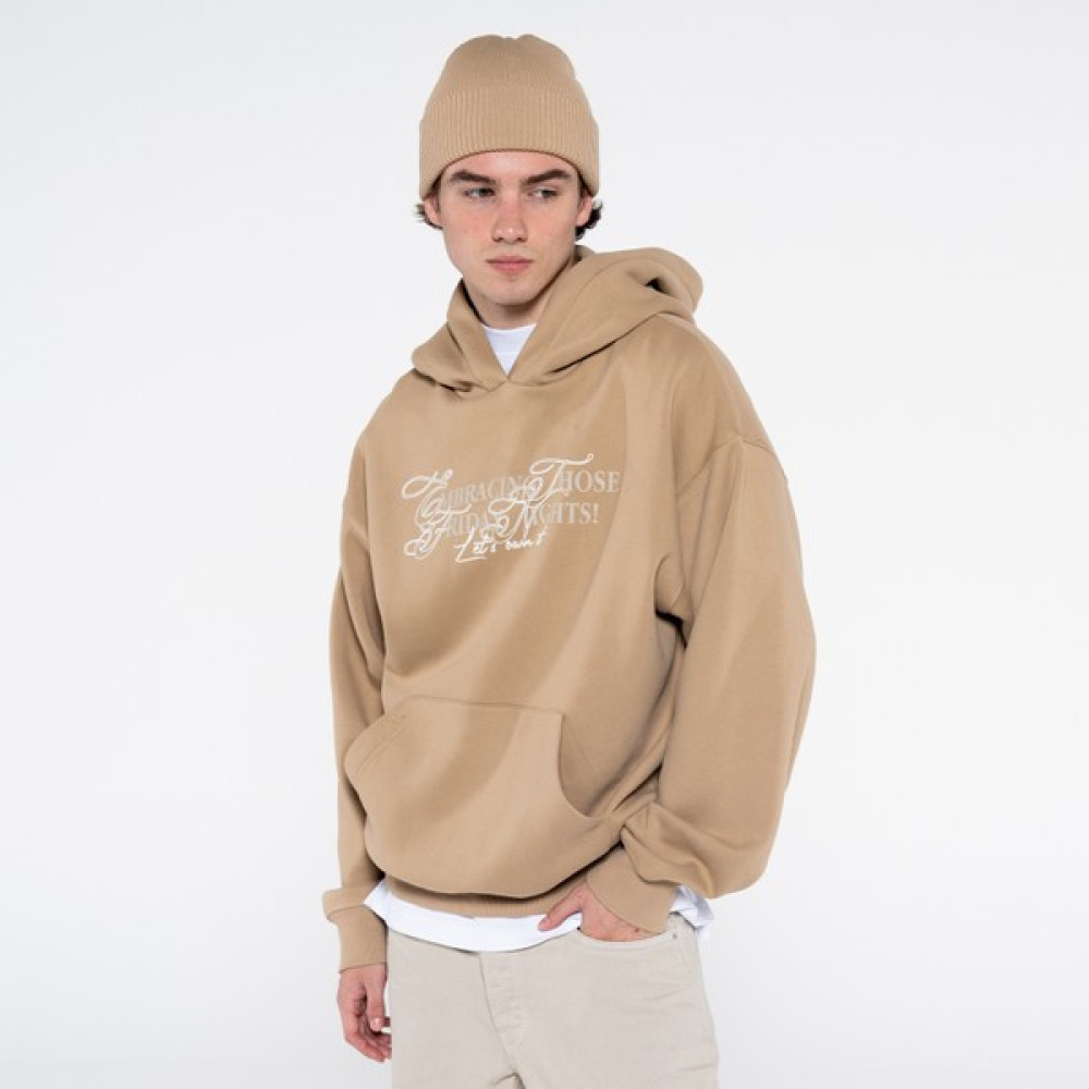 Friday Offset Noche Erkek Nut Kanguru Cepli Kapüşonlu Oversize Sweatshirt Hoodie Erkek Sweatshirt Fiyatı
