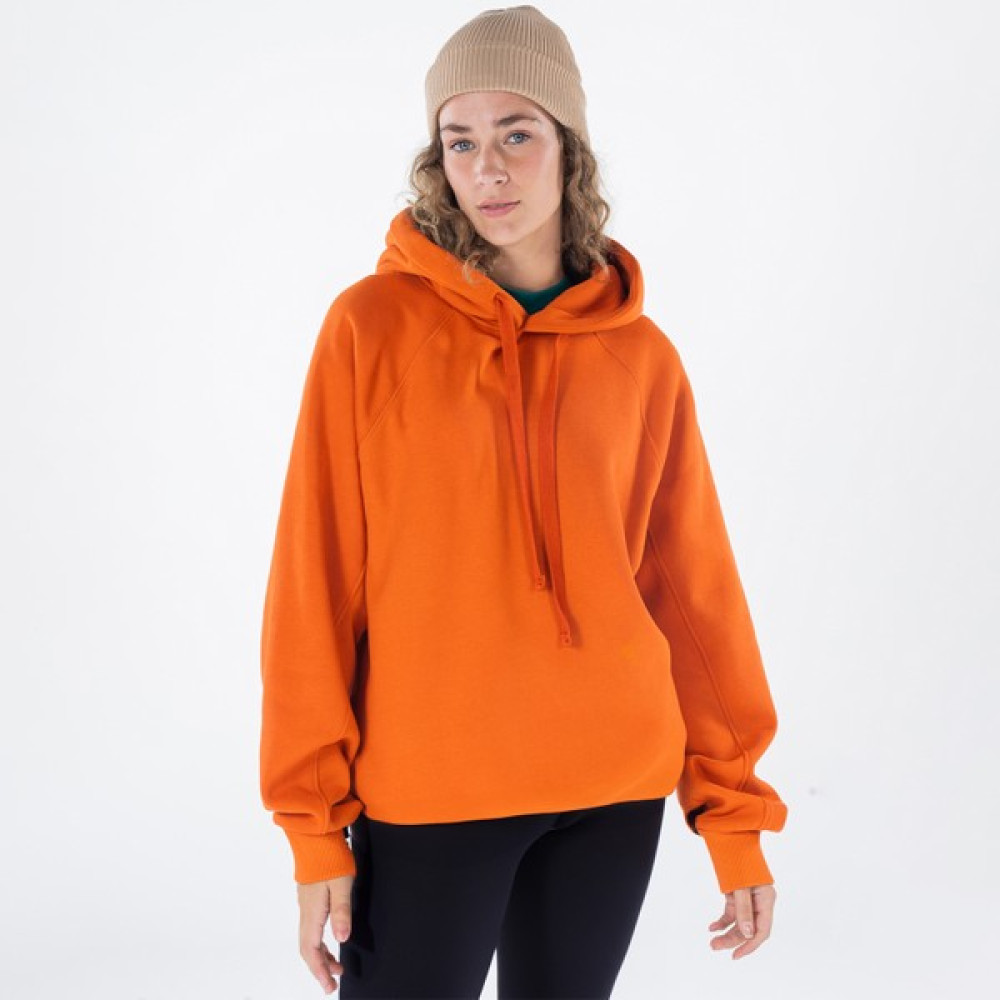 Friday Offset Pina Kadın Turuncu Kapüşonlu Oversize Sweatshirt Hoodie Bayan Sweatshirt Fiyatı