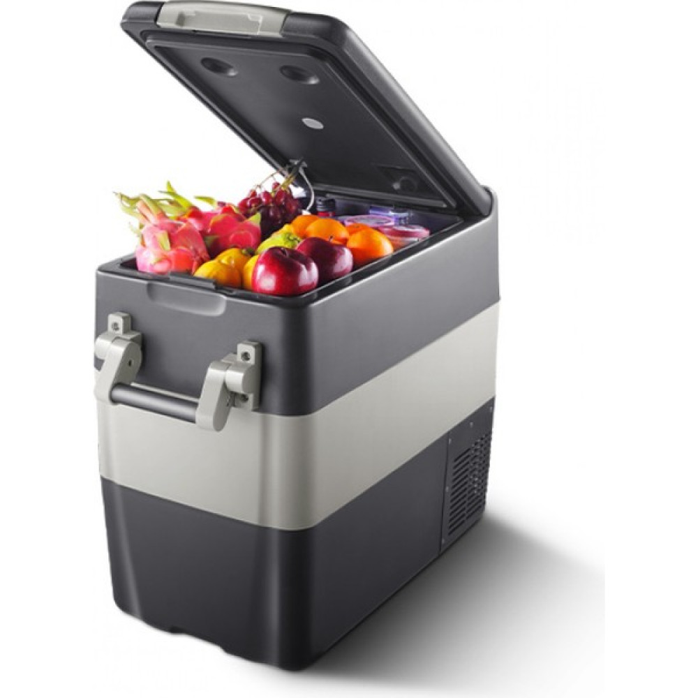 Fridgers 50LT Fridgers DE50 Kompresörlü Oto Buzdolabı & DONDURUCU12/24V - Gri Oto Buzdolabı Fiyatı