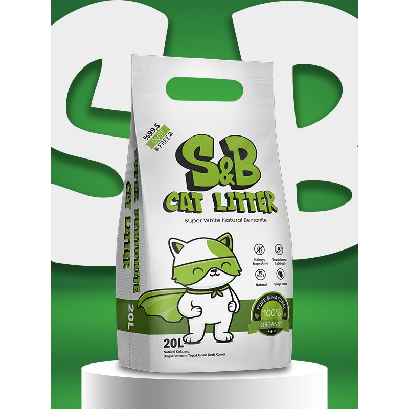 Friends S&B Super Bentonite 20 Litre Natural Topaklaşan Kedi Kumu" Evcil Hayvan Ürünleri Fiyatı