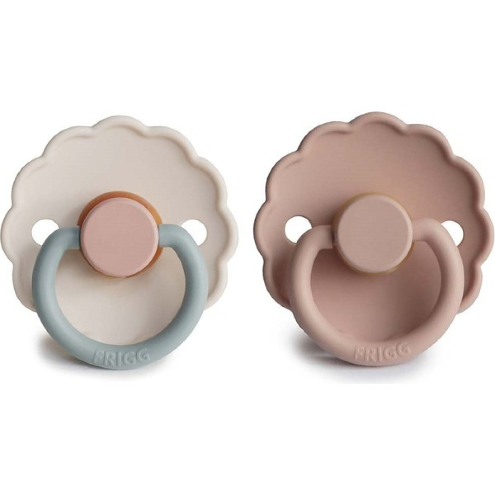 Frıgg Daisy Ikili Kauçuk Emzik - Cotton Candy / Blush 6-18 Ay - 6 - 18 Ay - Renkli Emzik Fiyatı
