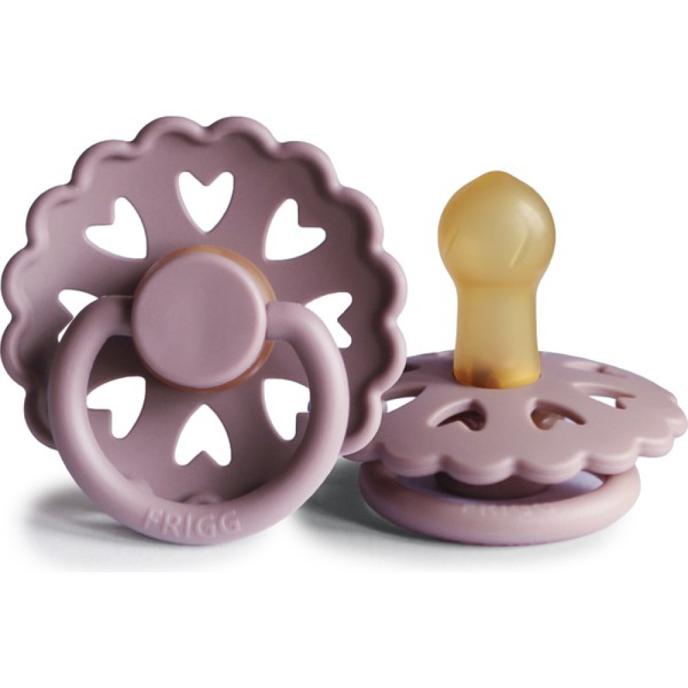 Frıgg Fairytale Kauçuk Emzik - Twilight Mauve (The Little Mermaid) 0-6AY - Mor - 0 - 6 Ay Emzik Fiyatı