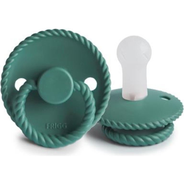 Frigg Frıgg Rope Silikon Emzik - Vintage Green 6-18 Ay - 6 - 18 Ay - Turkuaz Emzik Fiyatı