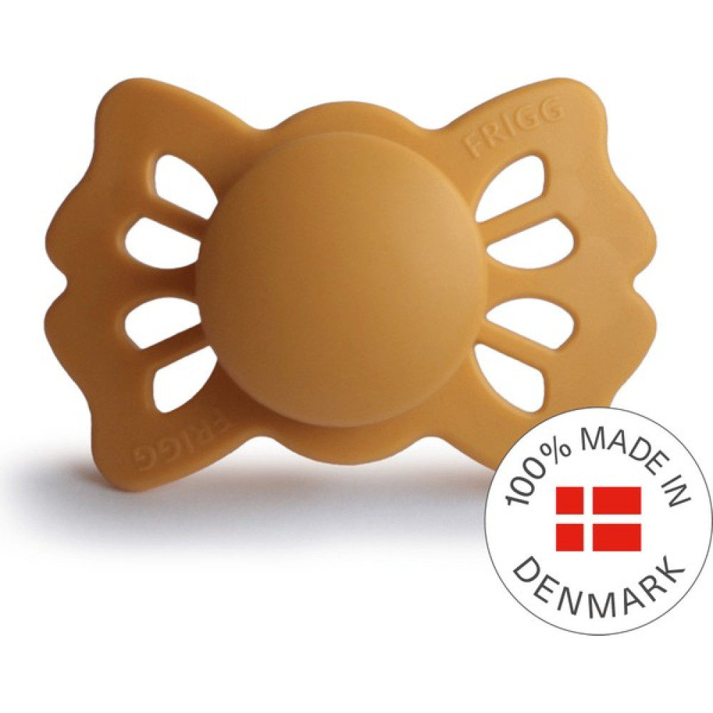 Frıgg Lucky Silikon Emzik - Honey Gold 0-6 Ay - Hardal - 0 - 6 Ay Emzik Fiyatı
