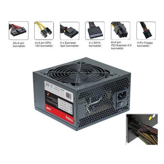 Frisby 450W FR-PS45F12B Power Supply