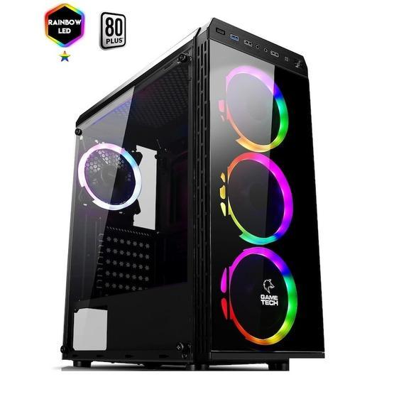 Frisby FC-9370G 600W 80+ 4XRGB MESH Kasa