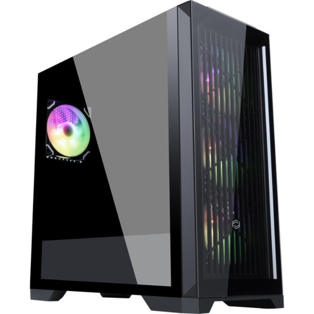 Frısby FC-9455G Vetro 850W 80+ Bronze Siyah Dual-Ring Rgb Fan Mid Tower Atx Kasa PC Kasaları Fiyatı