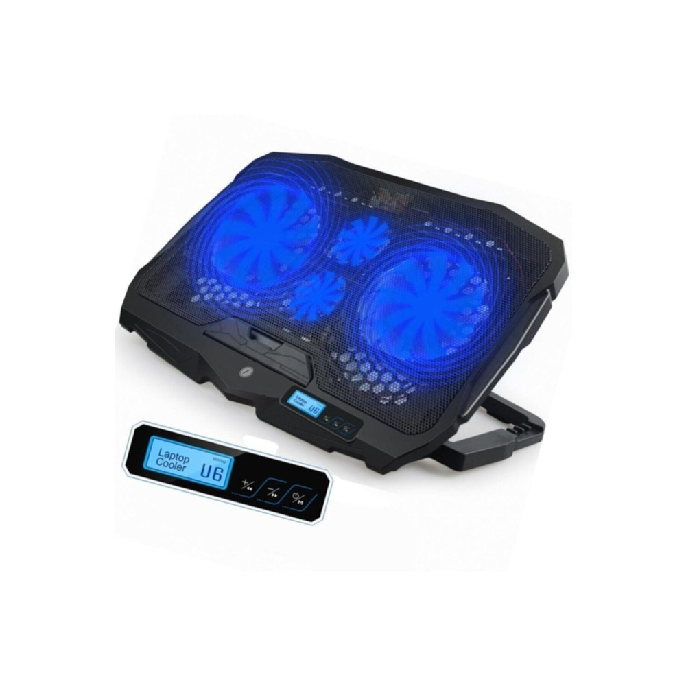 FRISBY Fns-9999b 4 Adet Fanlı Ledli Lcd Kontrol Panelli Pro Standlı Notebook Soğutucu Dizüstü Bilgisayar Aksesuarları Fiyatı