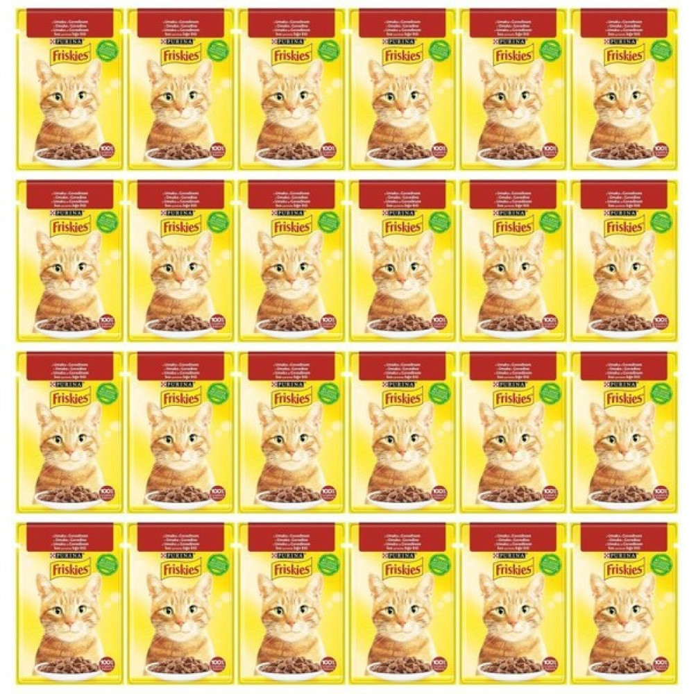 Friskies Sığır Etli Soslu Yaş Kedi Maması 85 gr x 24 Adet Evcil Hayvan Ürünleri Fiyatı