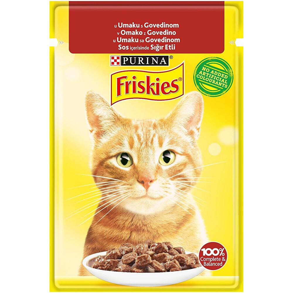 Friskies Sığır Etli Yaş Kedi Maması 85 Gr Evcil Hayvan Ürünleri Fiyatı