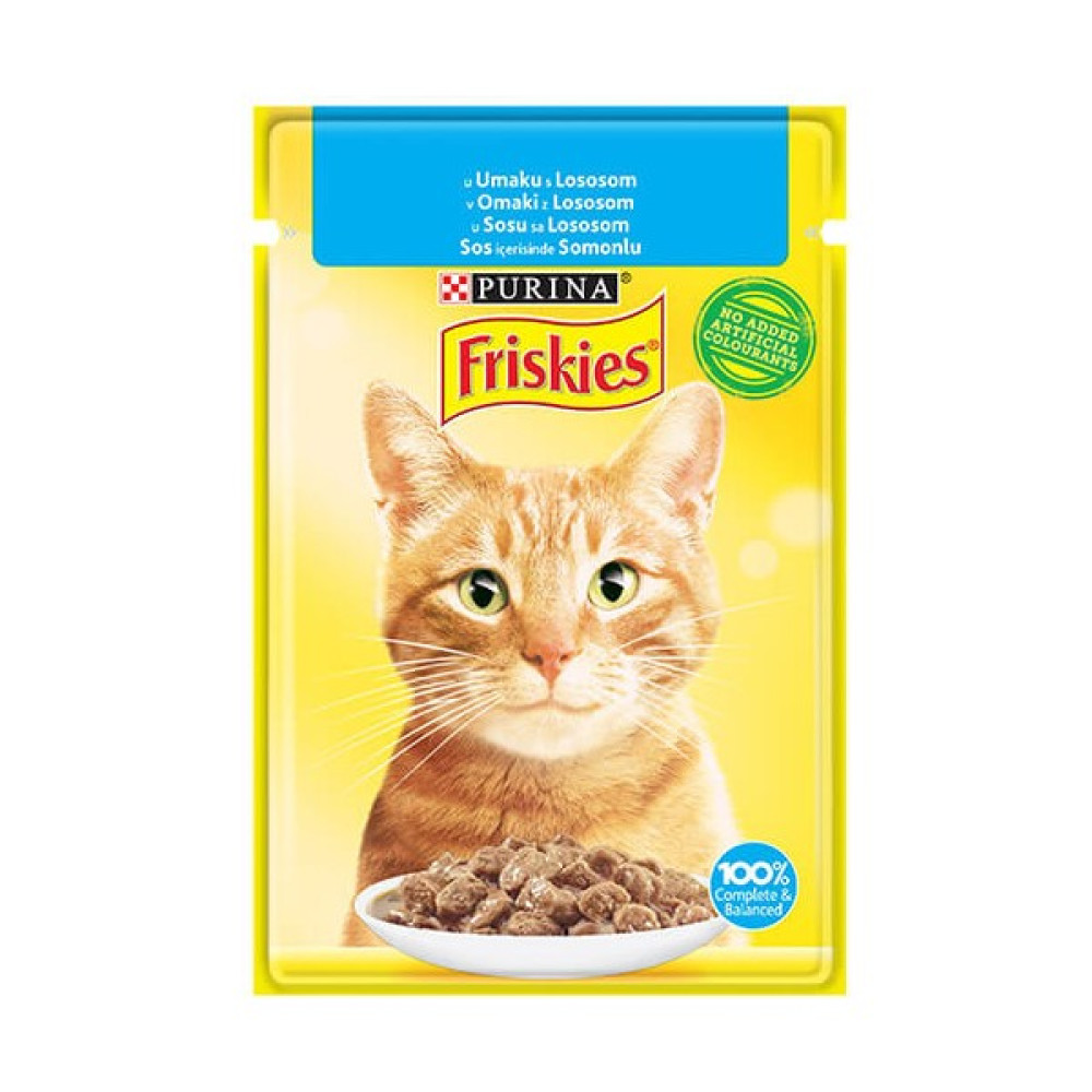 Friskies Somonlu Pouch Kedi Konservesi 6X85 gr Evcil Hayvan Ürünleri Fiyatı