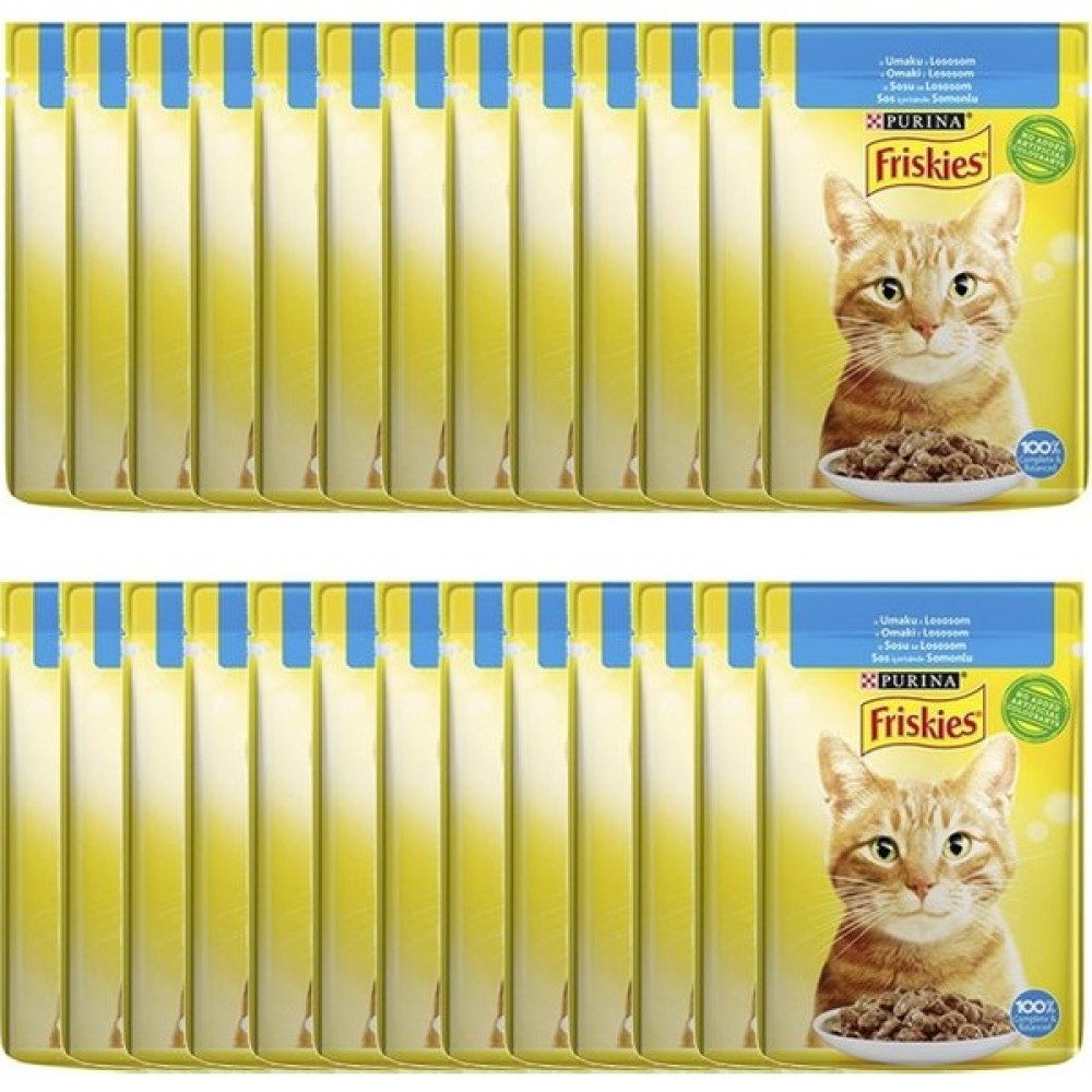 Friskies Somonlu Soslu Yaş Kedi Maması 85 gr x 26 Adet Evcil Hayvan Ürünleri Fiyatı