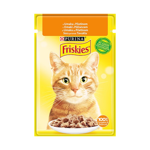 Friskies Tavuklu Pouch Kedi Konservesi 26 x 85 gr Tavuk Tatlı Besleyici İçerik Evcil Hayvan Ürünleri Fiyatı