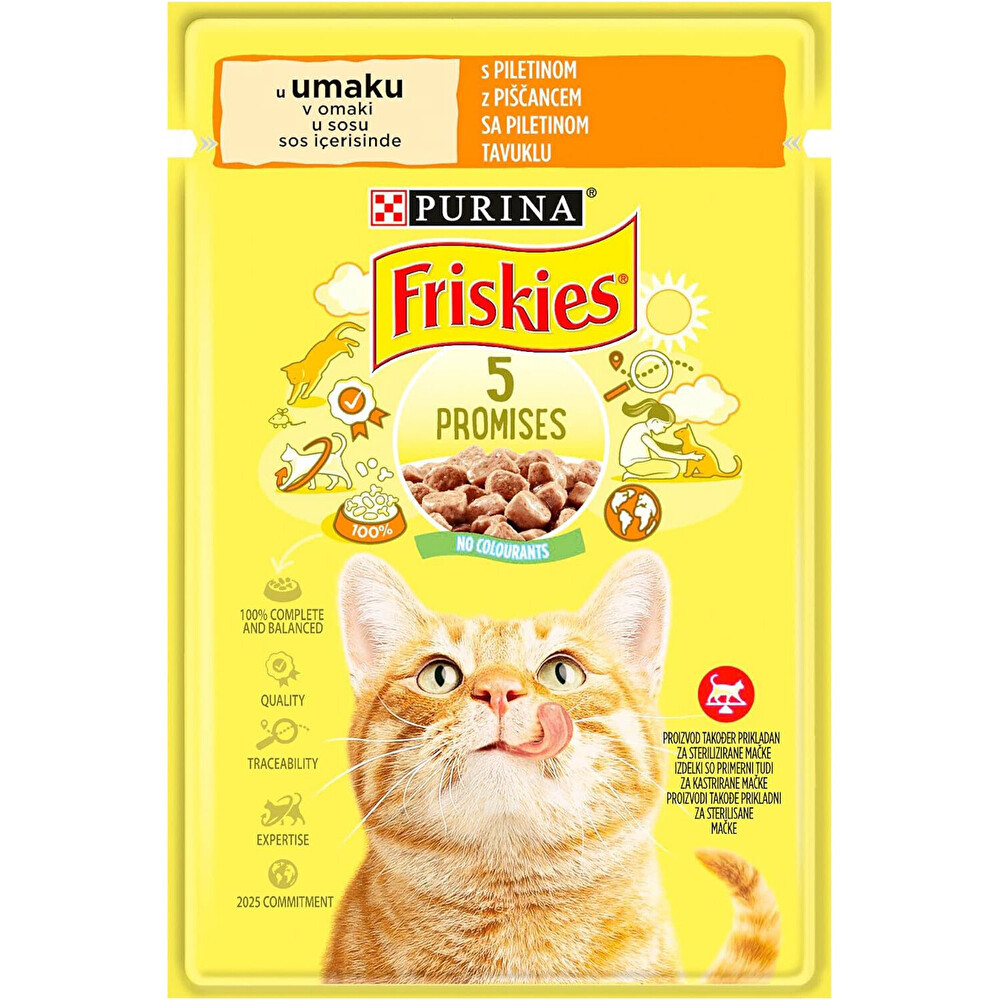 Friskies Tavuklu Yaş Kedi Maması 85 Gr Evcil Hayvan Ürünleri Fiyatı