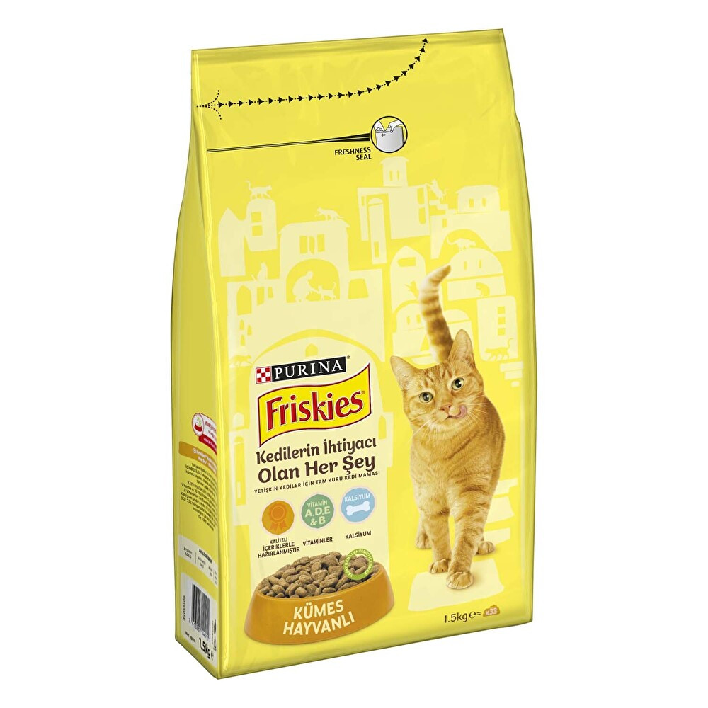 Friskies Yetişkin Kümes Hayvanlı Kuru Mama 1500 Gr Evcil Hayvan Ürünleri Fiyatı