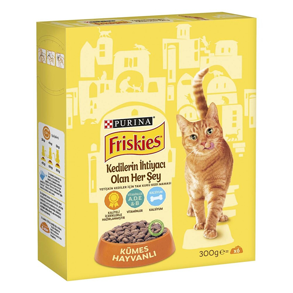 Friskies Yetişkin Kümes Hayvanlı Kuru Mama 300 Gr Evcil Hayvan Ürünleri Fiyatı