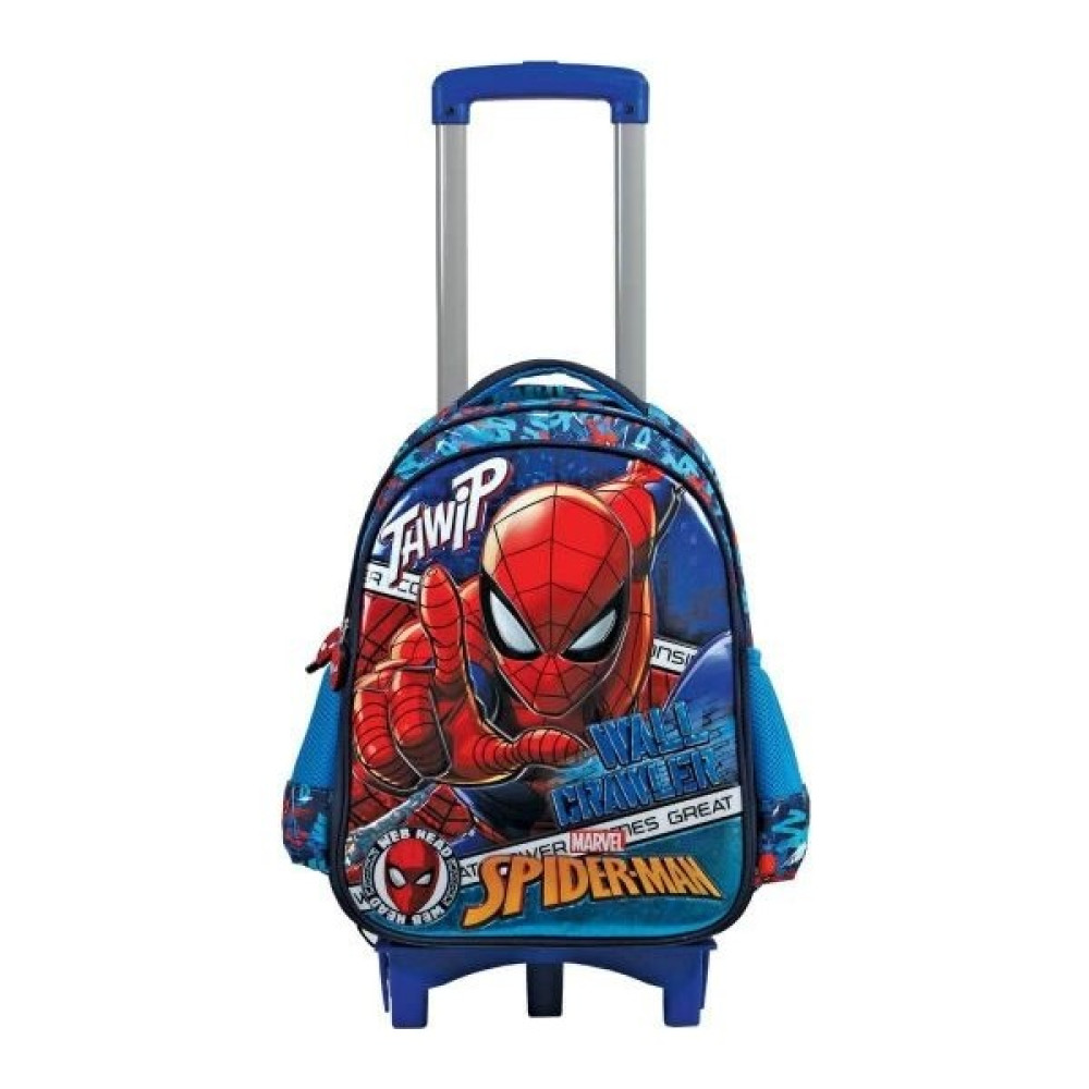 Frocx Spiderman Çekçekli İlkokul Çantası / Wall Crawler Okul Çantası Fiyatı