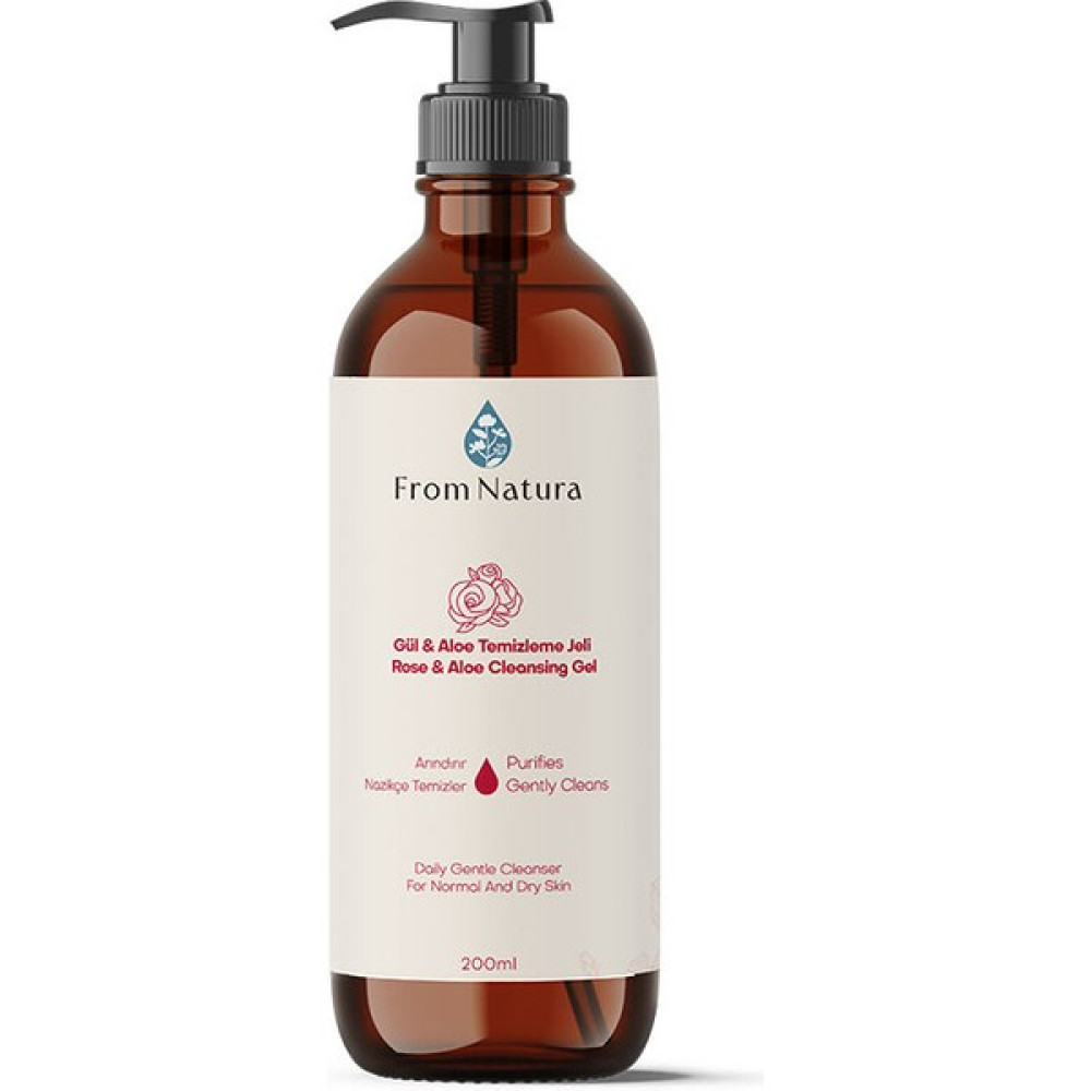 From Natura Gül Aloe Temizleme Jeli 200 ml Cilt Temizleme ve Peeling Fiyatı