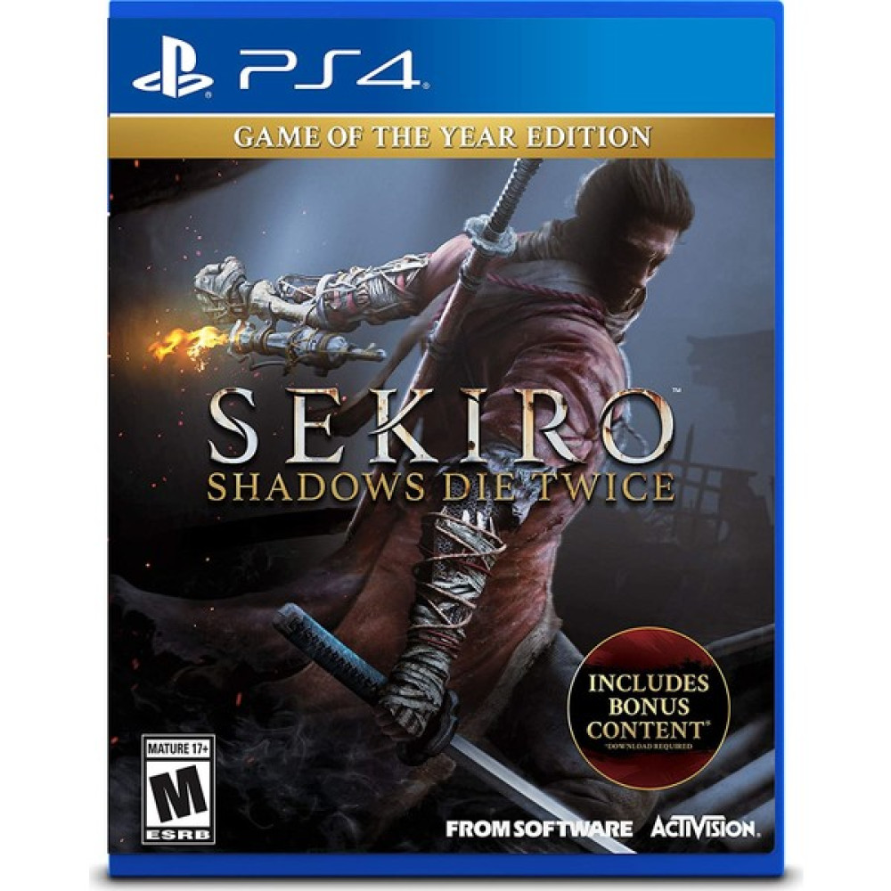 From Software Sekiro Shadows Die Twice Goty Ps4 PlayStation 4 PS4 Oyunları Fiyatı