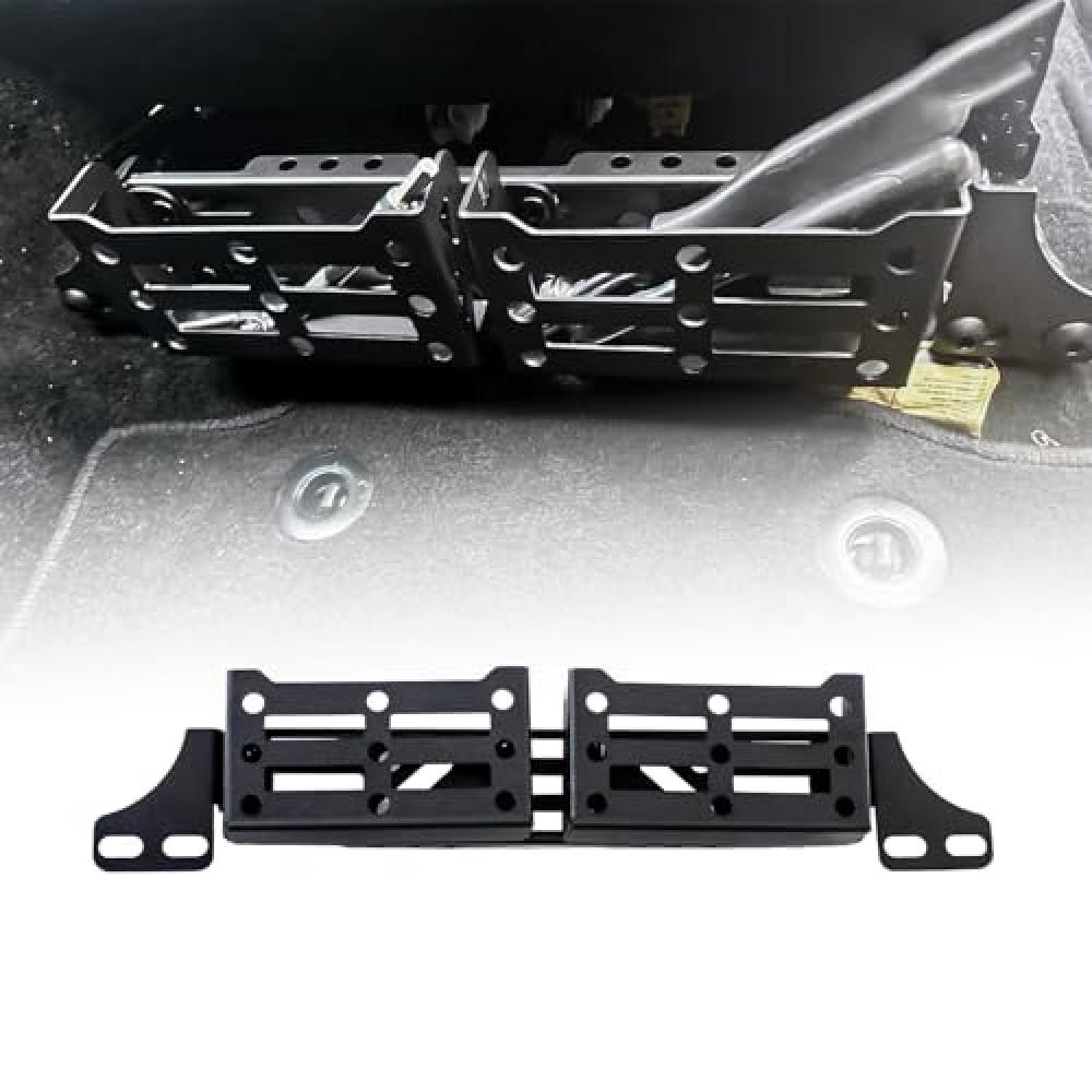 Front Seat Bracket Storage Tray Molle Panel Compatible with Toyota Tacoma 2005-2023, 4runner, and Lexus Gx460 Gx470
