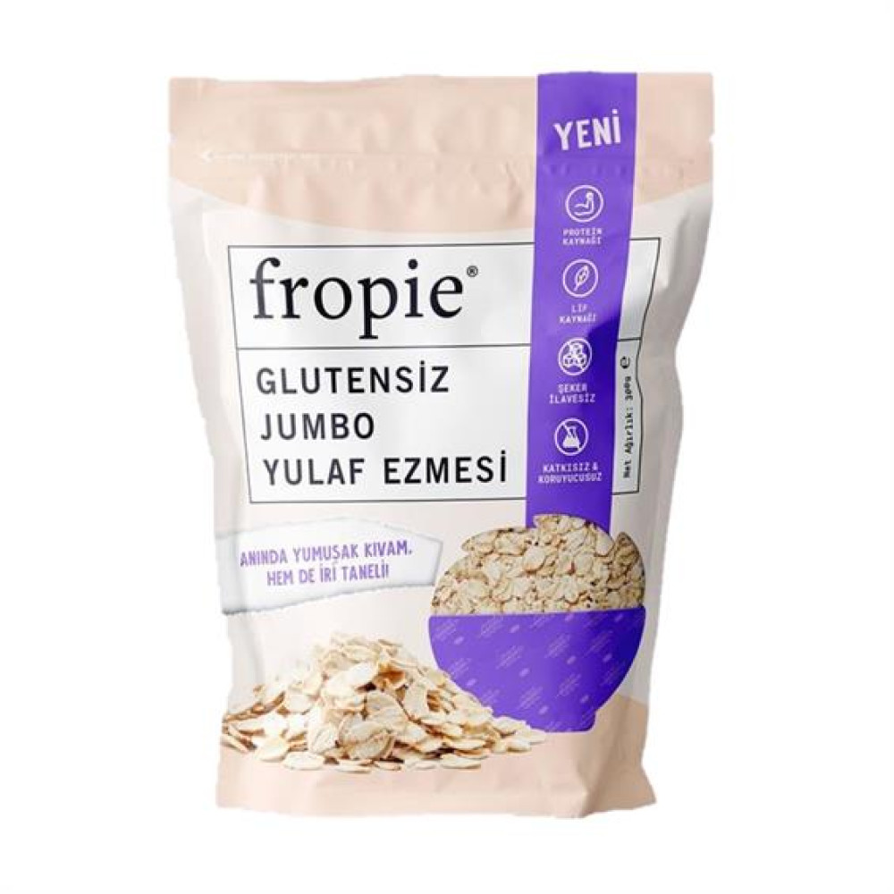 Fropie Glutensiz Jumbo Yulaf Ezmesi 300 gr Granola ve Bar Fiyatı