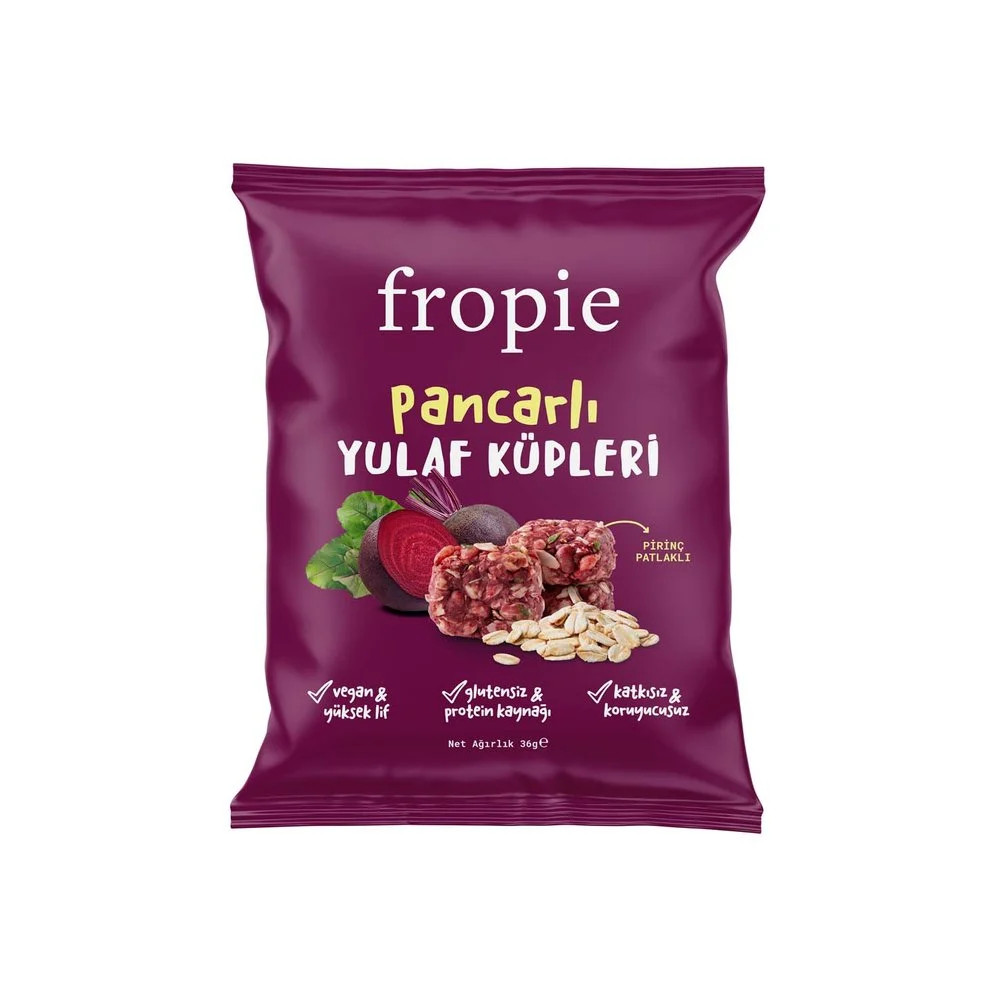 Fropie Glutensiz Yulaf Küpleri Pancarlı 36 g Diğer Fiyatı