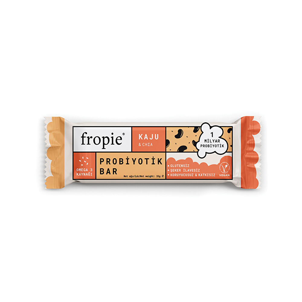 Fropie Kaju&Chia Probiyotik Bar Bisküvi ve Kek Fiyatı
