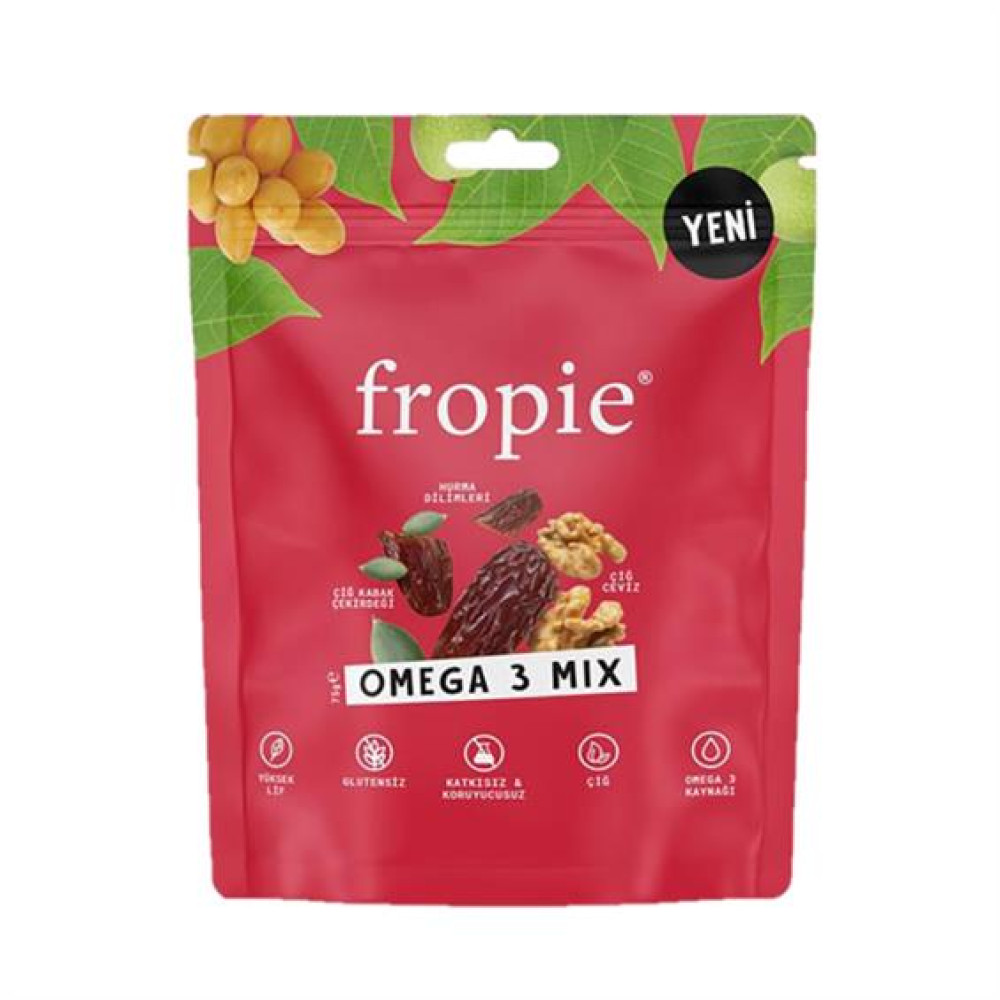 Fropie Omega 3 Mix 75 gr Granola ve Bar Fiyatı