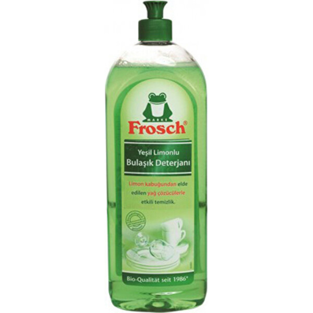 Frosch Bulaşık Deterjanı (Balsam) Yeşil Limonlu 750ML-10'LU Bulaşık Yıkama Fiyatı