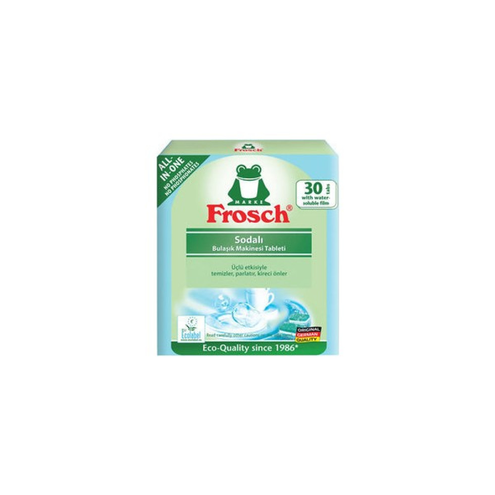 Frosch Sodalı Bulaşık Makinesi Tableti 30 Tablet Bulaşık Yıkama Fiyatı