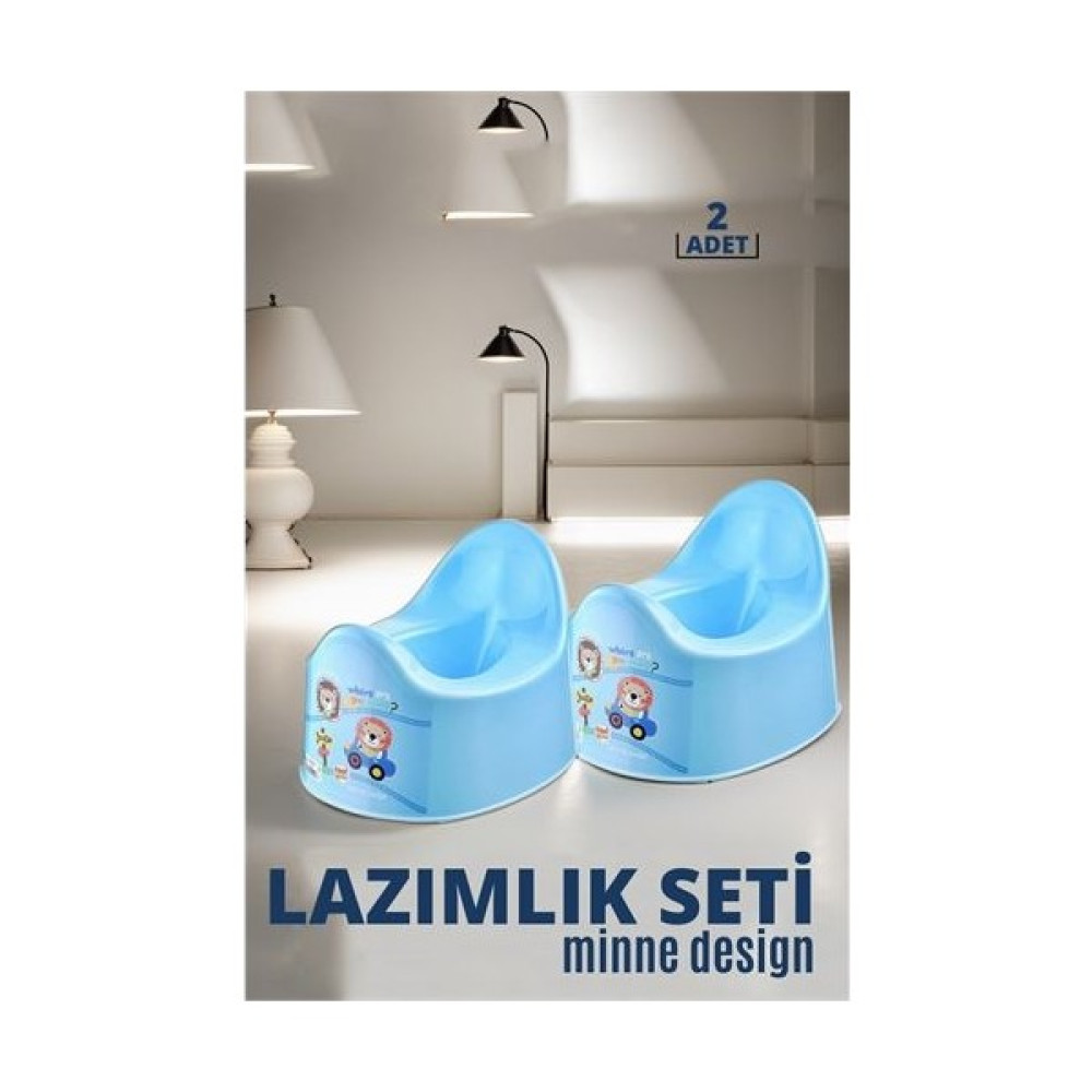 Frosh Mavi Lazımlık Minne Design 2 Li Set 719103 Bebek Lazımlık Fiyatı