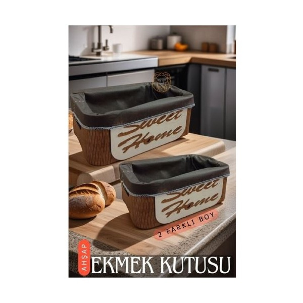 Frosh Transformacion Ahşap Ekmek Sepeti 2 Boy F.frisella Design 719351 Saklama Kapları Fiyatı