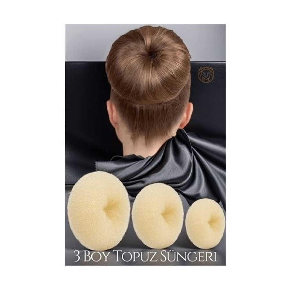 Frosh Transformacion Gold Saç Topuz Süngeri 3 Boy Forero Design 719270 Saç Fırçası ve Tarağı Fiyatı