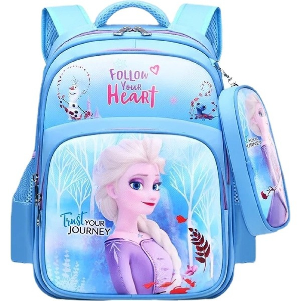 Frozen Aisha Kız Sırt Çantası(Yurt Dışından) - Mavi - ilkokul öğrencisi sırt çantası - 30x16x42cm Okul Çantası Fiyatı