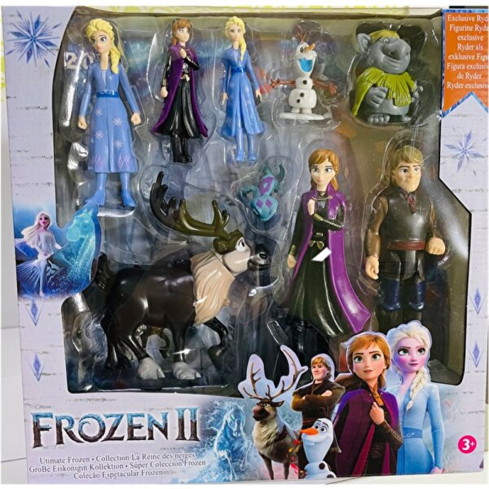 Frozen Karlar Ülkesi Karakter Figür Oyuncak Seti Elsa Anna Olaf Kristoff Bulda Sven Bruni - Renkli Oyuncak Fiyatı