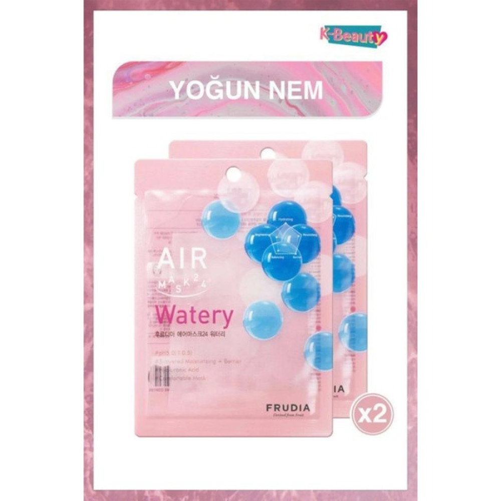 Frudia Air Watery 3 Katlı Nemlendirme Etkili Maske 25 ml 2 Adet Maskeler Fiyatı