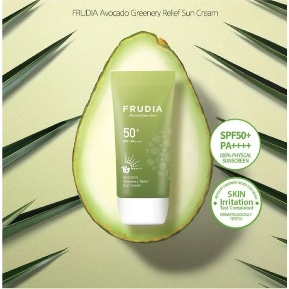 Frudia Avocado Greenery Relief Güneş Kremi 50 gr SPF50 Güneş Kremleri ve Losyonları Fiyatı