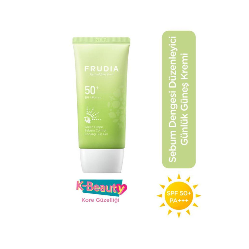 FRUDIA Green Grape Sebum Kontrol Güneş 50 gr Spf50 Güneş Kremleri ve Losyonları Fiyatı