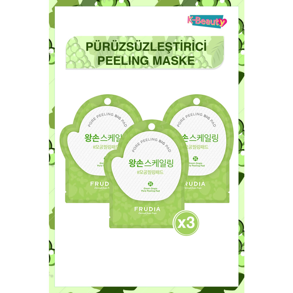FRUDIA Greengrape Pore Peeling Pedi 3 Adet Cilt ve Yüz Bakımı Fiyatı
