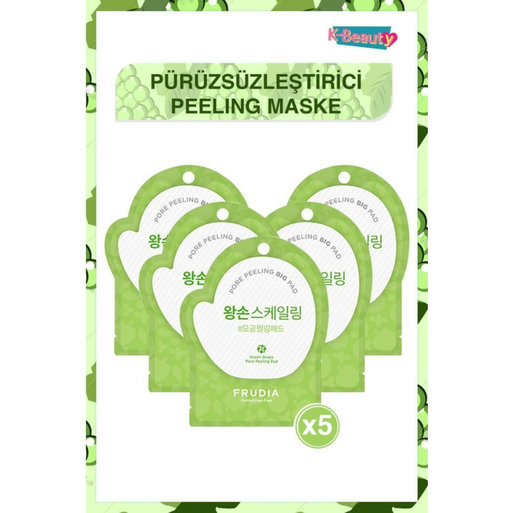 FRUDIA Greengrape Pore Peeling Pedi 5 Adet Cilt ve Yüz Bakımı Fiyatı