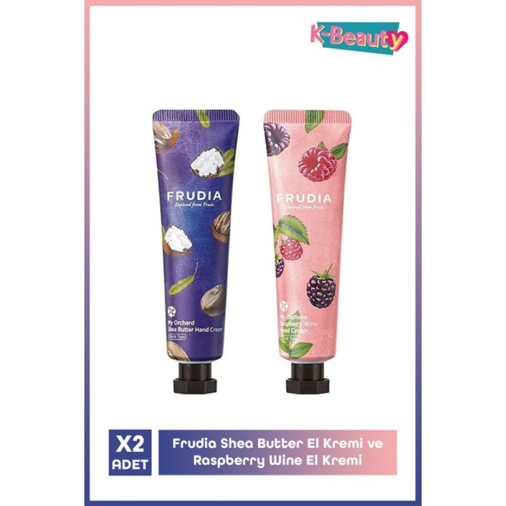 Frudia shea Butter El Kremi ve Raspberry Wine El Kremi El Bakımı Fiyatı