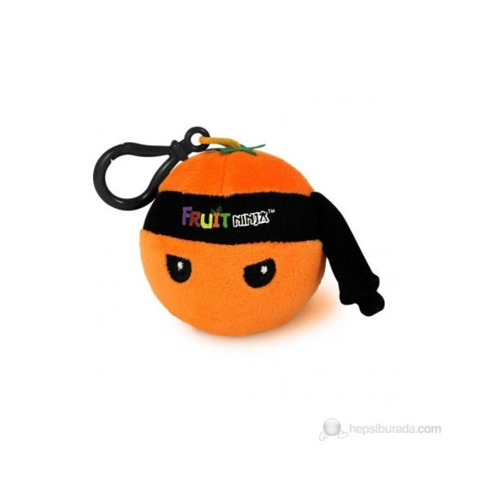 Fruit Ninja Sesli Peluş Anahtarlık - Portakal Peluş Oyuncaklar Fiyatı