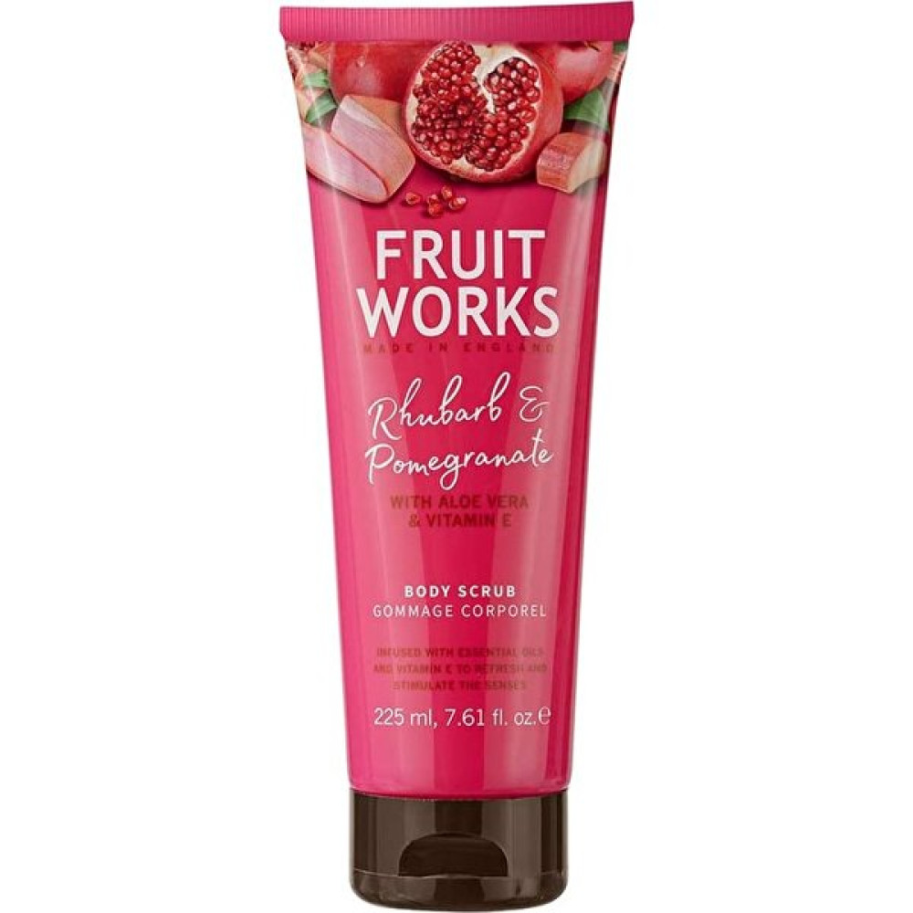 Fruit Works Bs Rhubarb & Pomegranate Vücut Peelingi 225 ml Vücut Bakımı Fiyatı