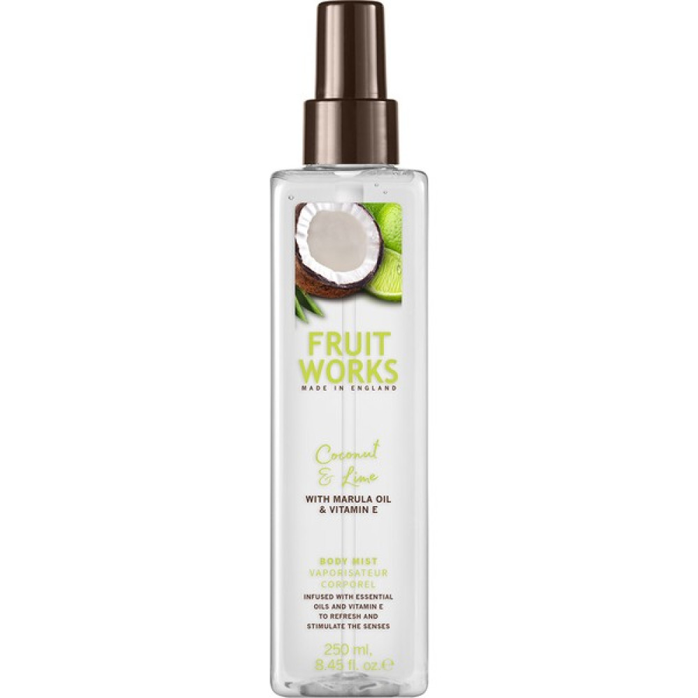 Fruit Works Coconut & Lime Vücut Spreyi 250 ml Kadın Parfümleri Fiyatı