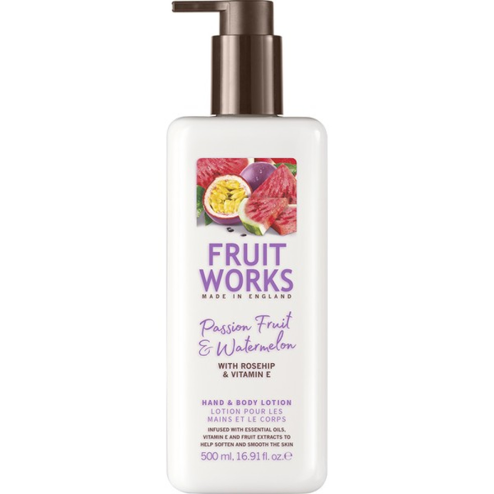 Fruit Works Passion Fruit And Watermelon El ve Vücut Losyonu 500 ml Nemlendiriciler Fiyatı