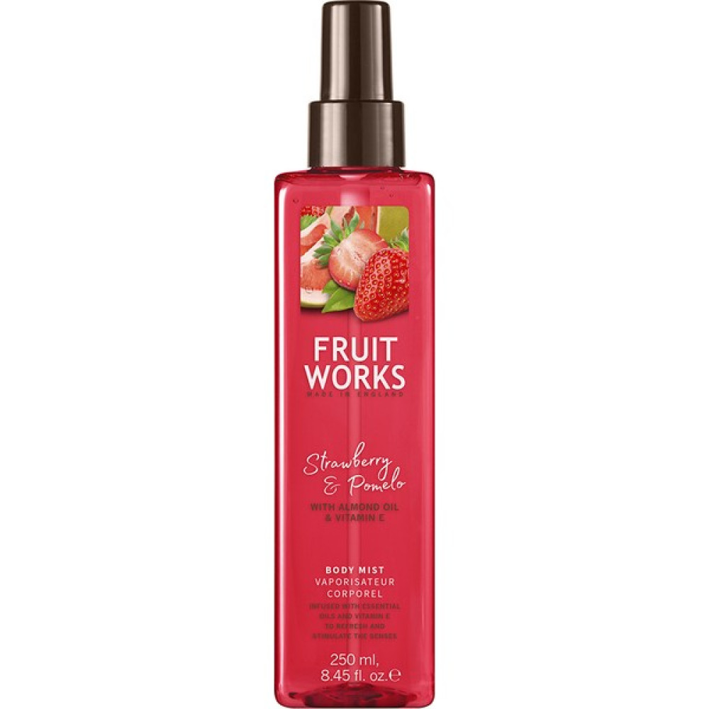 Fruit Works Strawberry & Pomelo Vücut Spreyi 250 ml Kadın Parfümleri Fiyatı