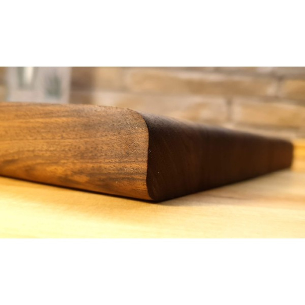 F&S WoodArt Ceviz Ağacı Ahşap Büyük Boy Kesme Sunum Et Ekmek Doğrama Tahtası Kesme Tahtaları / Kesim Tablaları Fiyatı
